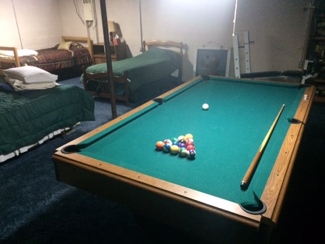 Bedroom in the lodge